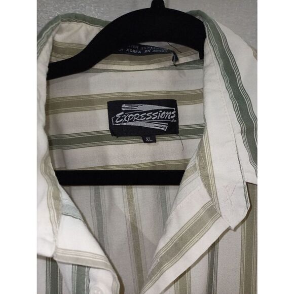 Expressions men's casual button up - Picture 2 of 5